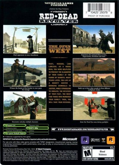 Red Dead Revolver (USA)